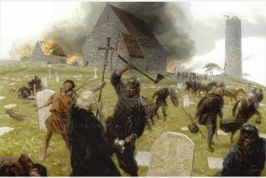 Vikings killing British